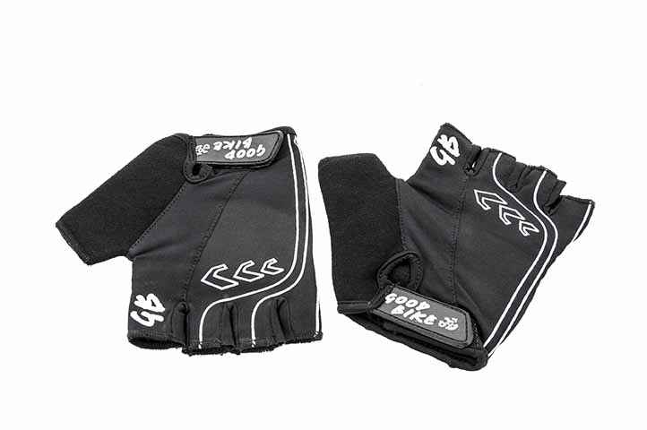 PAR DE GUANTES PARA ADULTOS D-GRIP DE POLIESTER ASPECTO CUERO. TALLA: M