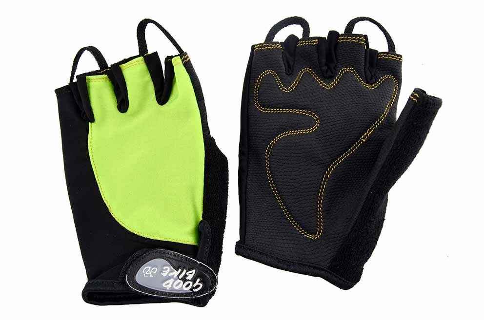 PAR DE GUANTES PARA ADULTOS TALLA S. POLIESTR IMITACION CUERO. AMORTIGUACION FELPA