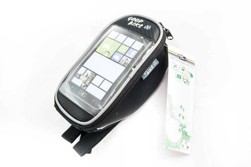 FUNDA IMPERMEABLE PARA MOVILES ANCLAJE EN EL MANILLAR CON ROTACION DE 360?. ANTIDESLIZANTE FACIL MONTAJE TALLA