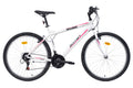 MTB BICICLETA 26 "MILANO"18 VELOCIDADES V-BRAKES, MUJER - COLOR PRINCIPAL BLANCO