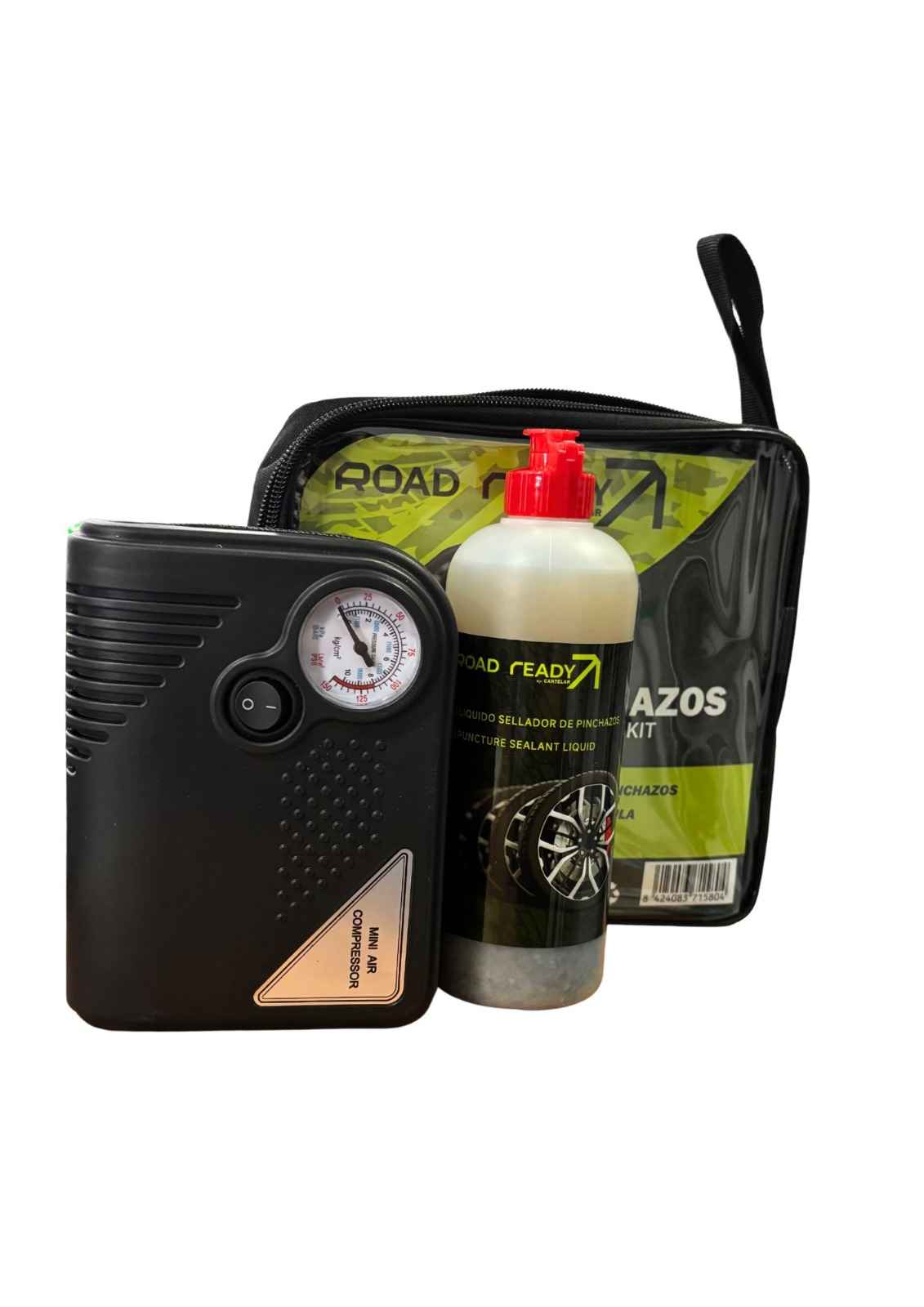 Kit Antipinchazos (compresor + sellante)