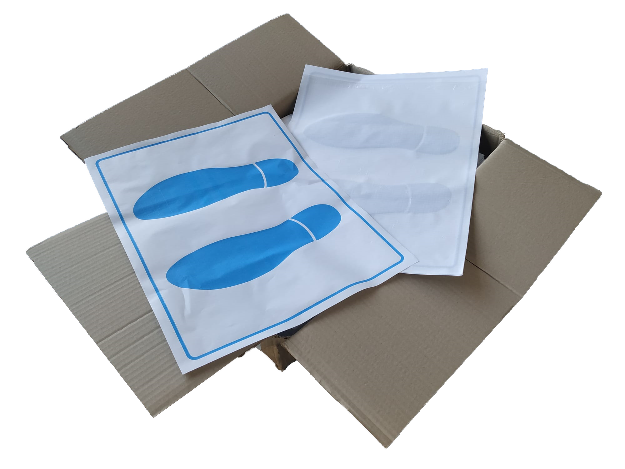 Caja de Alfombras de Papel Plastificadas