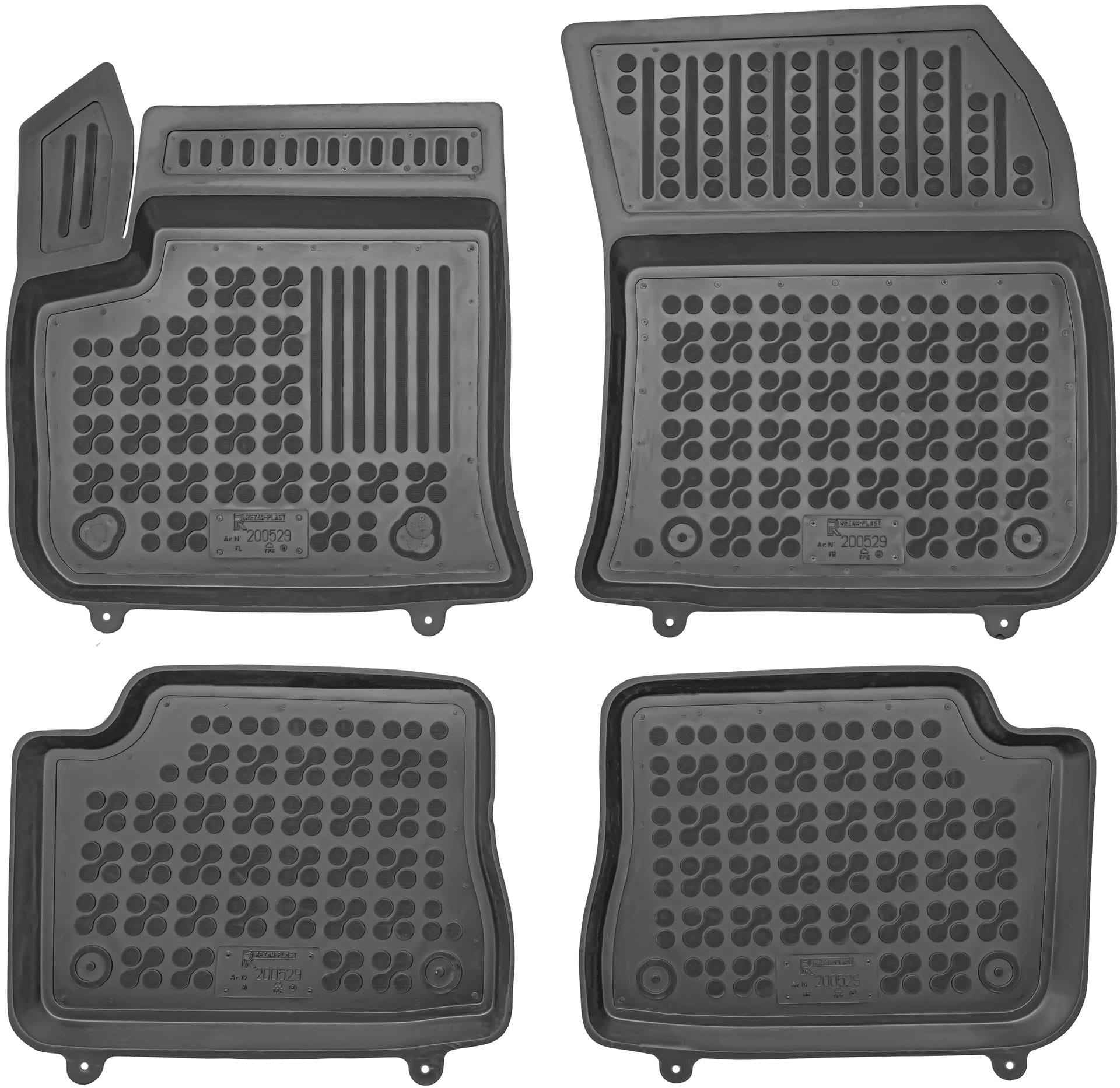 Alfombrillas de goma 3D Premium Para Jeep Avenger Eléctrico, Opel Corsa-e, Opel Mokka-e y Peugeot e-208 a medida