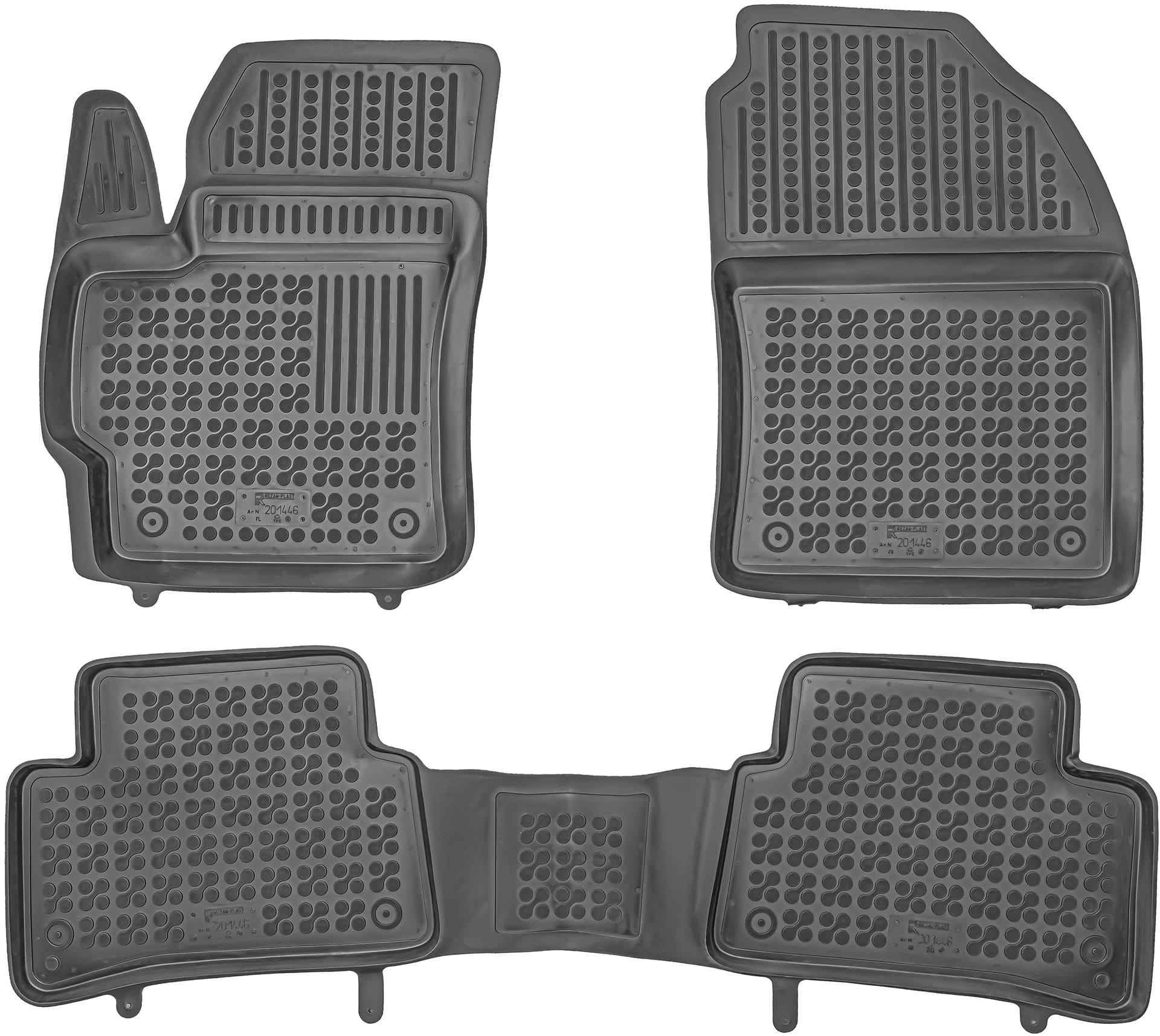 Alfombrillas de goma 3D Premium Para Toyota Corolla Cross Hybrid (2022-actualidad) a medida