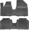 Alfombrillas de goma 3D Premium Para Hyundai Ioniq 5 con Consola Central Deslizante (2021-actualidad) a medida