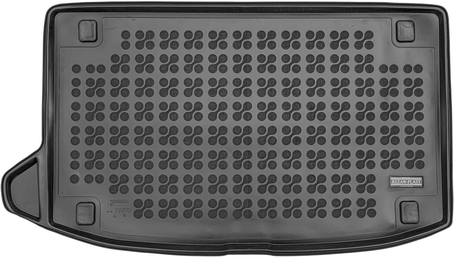 Protector de maletero de goma de Caucho 3D Premium Para Kia e-Soul III (2020-actualidad) Piso Superior a medida