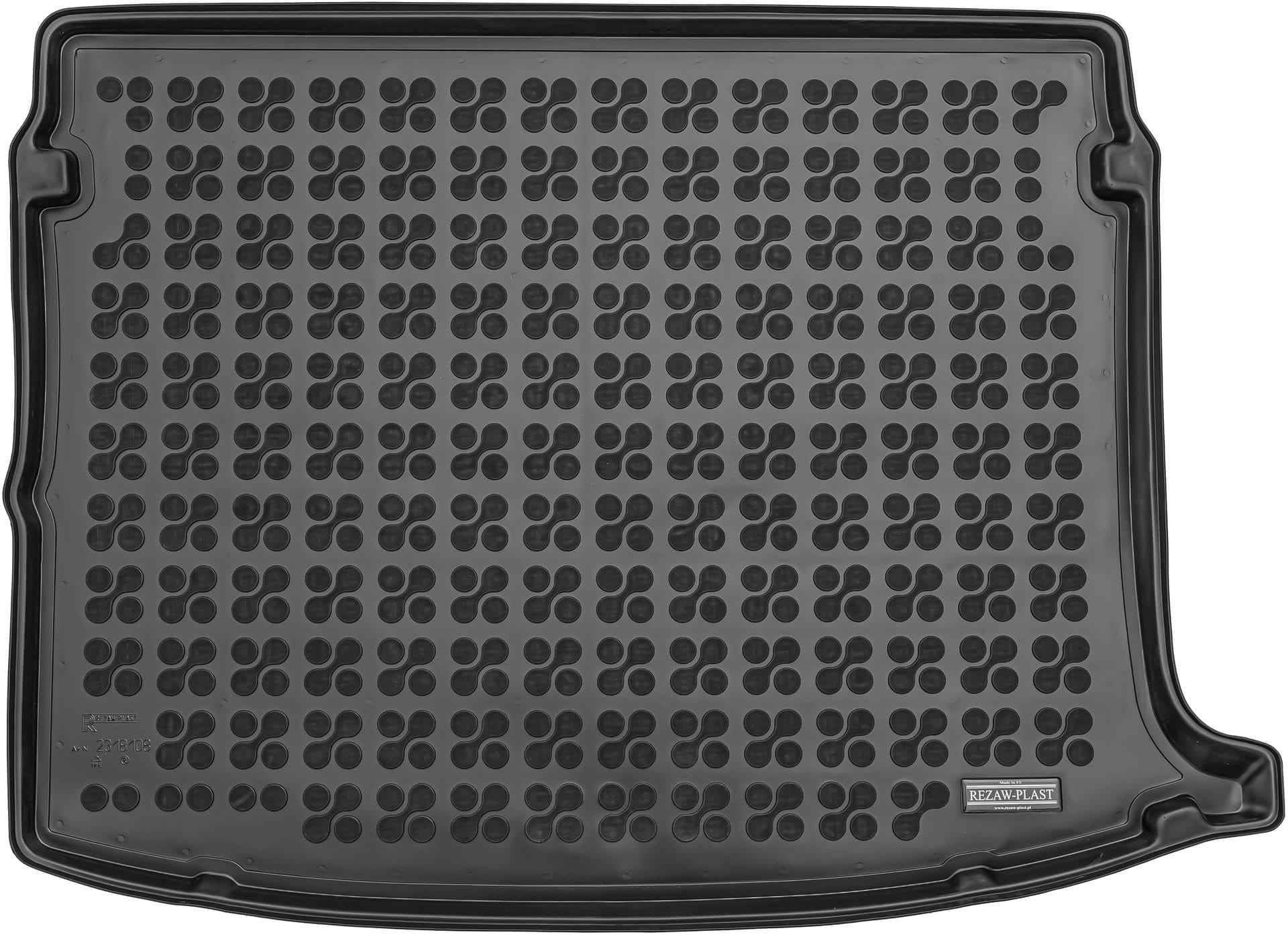 Protector de maletero de goma de Caucho 3D Premium Para Volkswagen Taigo (2021-actualidad) Piso Superior a medida