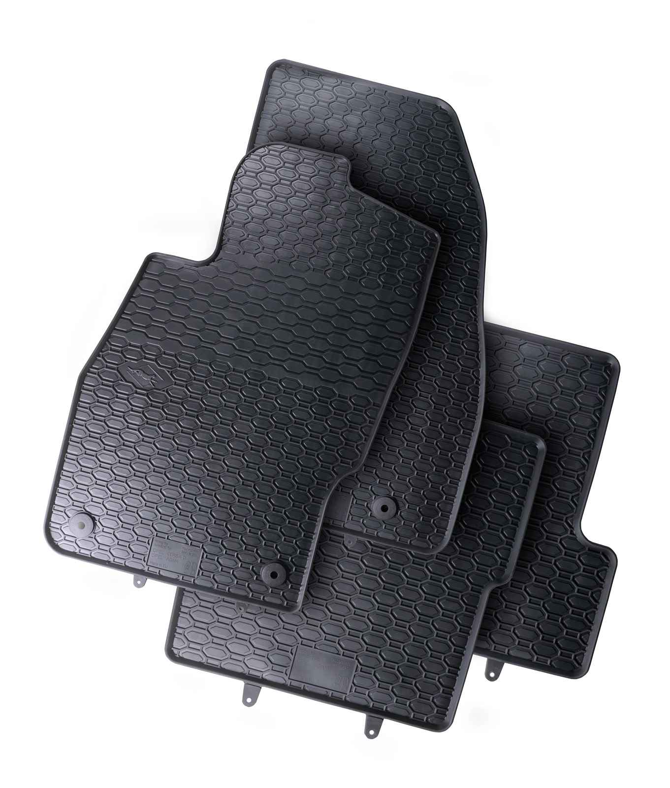 Alfombrillas de goma Opel Corsa D (2006-2014) - Juego 4 Piezas