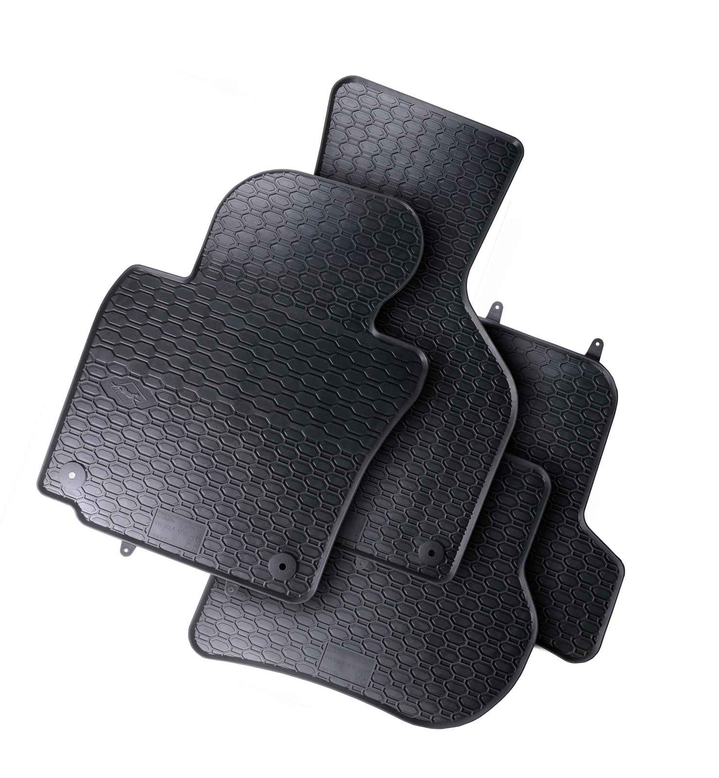 Alfombrillas de goma Volkswagen Golf V (2003-2009) - Juego 4 Piezas