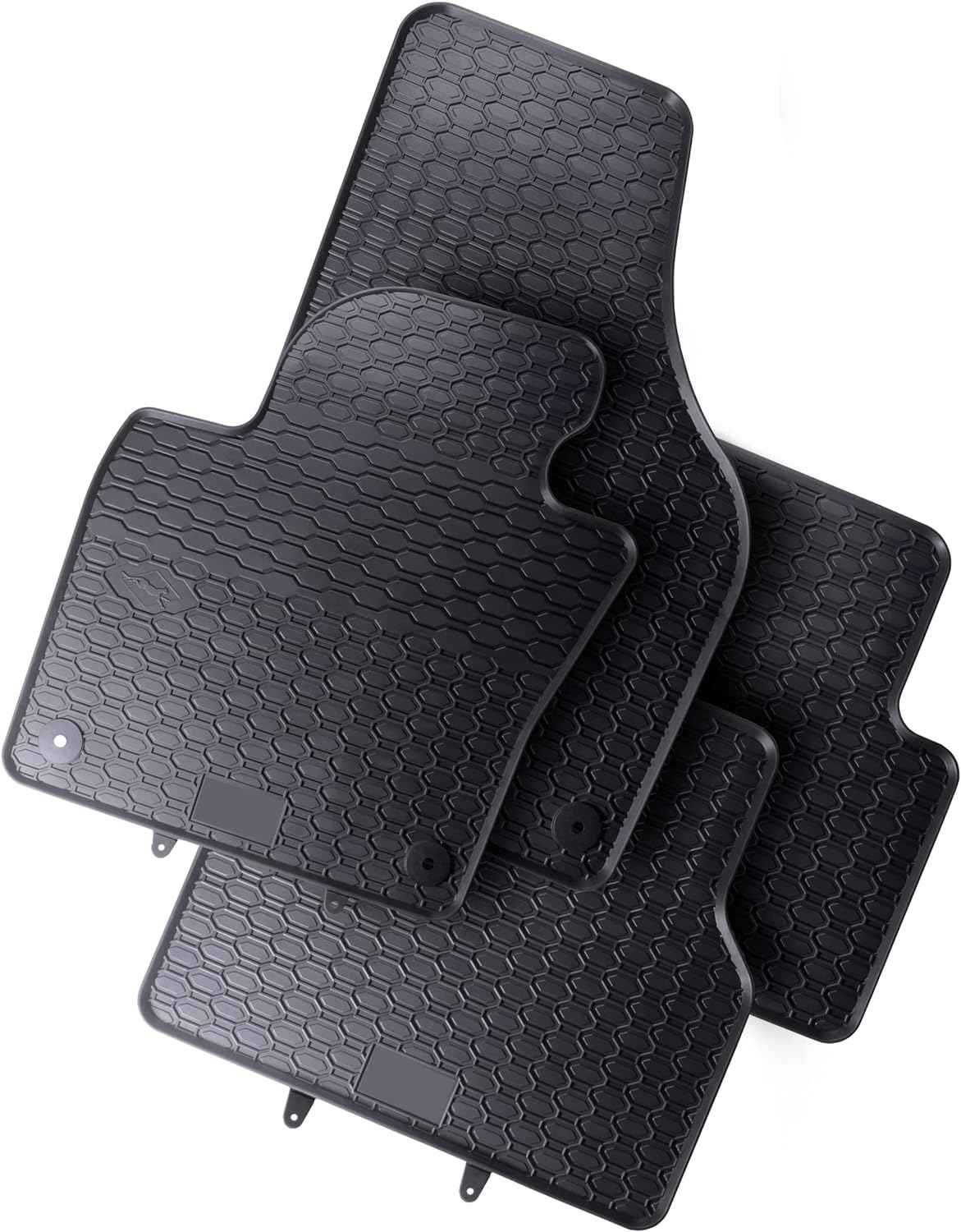 Alfombrillas de goma Volkswagen Tiguan I (2007-2016) - Juego 4 Piezas