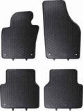Alfombrillas de goma Volkswagen Tiguan I (2007-2016) - Juego 4 Piezas
