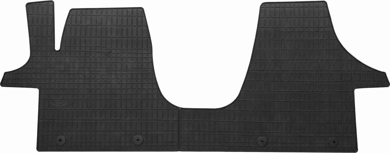 Alfombrillas de goma Volkswagen Transporter T5 / T6 (2003-2023) - 1ª fila Delantera