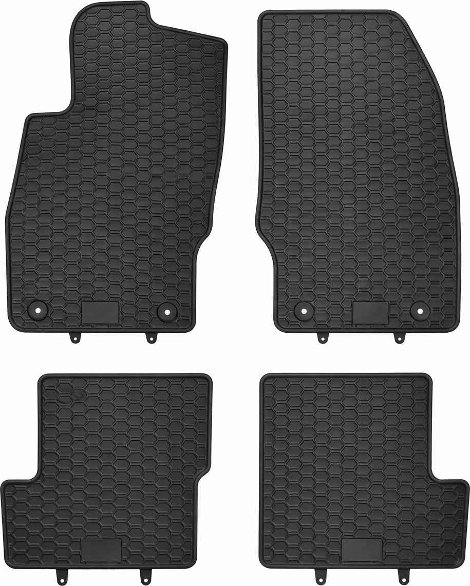 Alfombrillas de goma Opel Adam (2012-2019) - Juego 4 Piezas