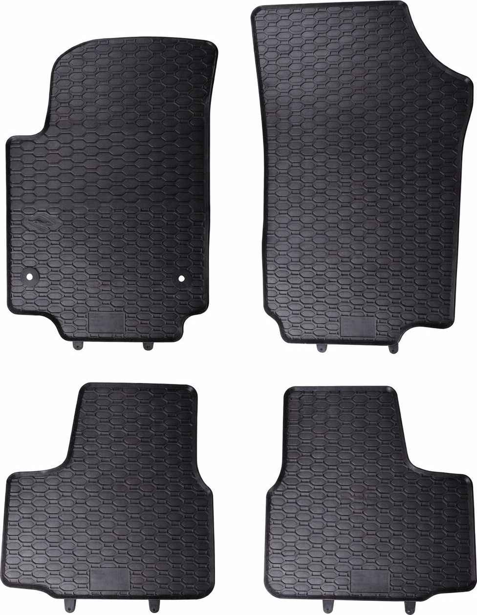 Alfombrillas de goma Skoda Citigo (2011-2020) - Juego 4 Piezas