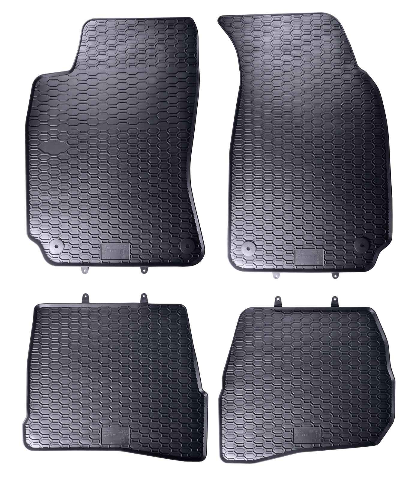 Alfombrillas de goma Volkswagen Passat B5 (1996-2005) - Juego 4 Piezas