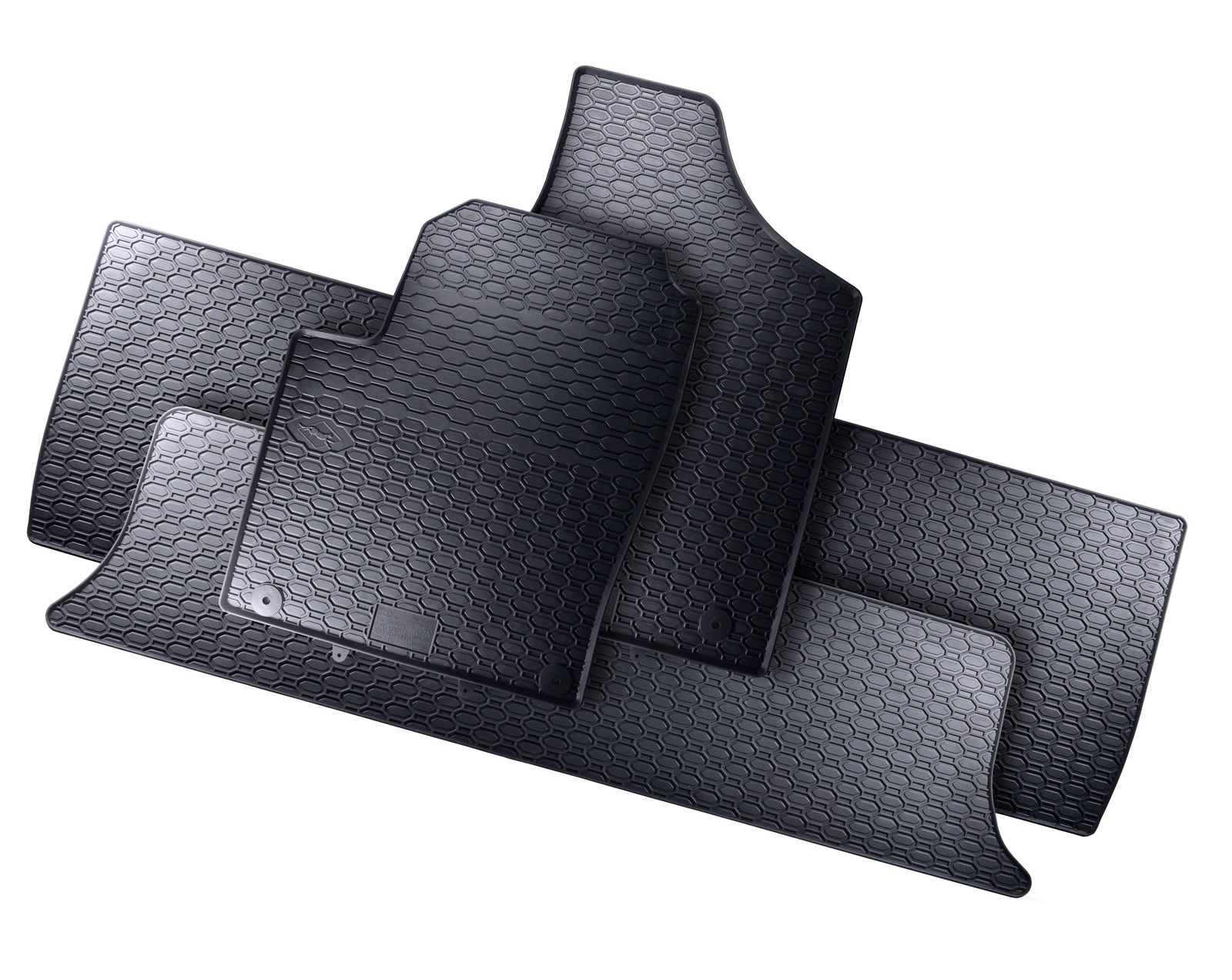 Alfombrillas de goma Volkswagen Sharan I (1995-2010) 7 Plazas - Juego 4 Piezas