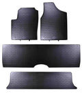 Alfombrillas de goma Volkswagen Sharan I (1995-2010) 7 Plazas - Juego 4 Piezas
