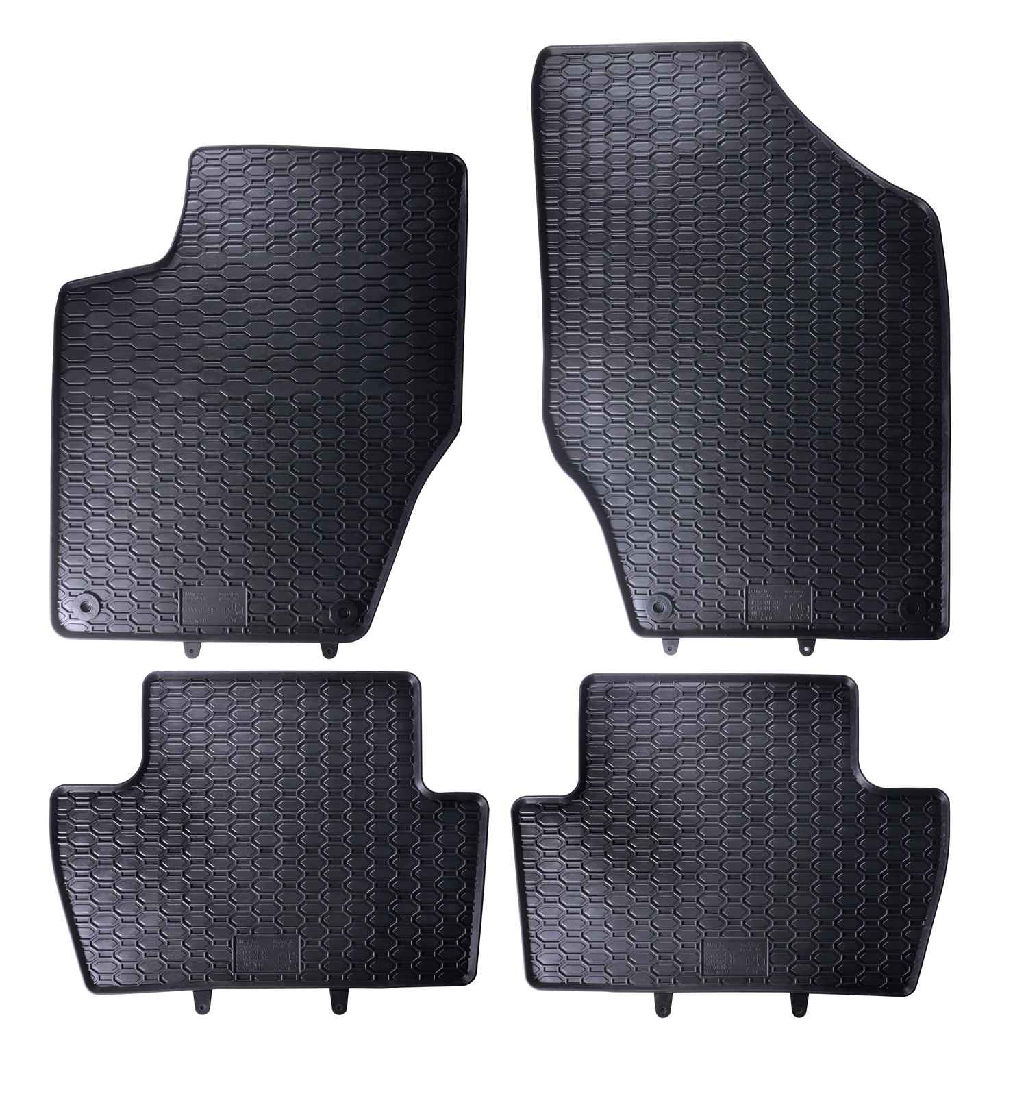 Alfombrillas de goma Peugeot 307 I (2001-2008) - Juego 4 Piezas