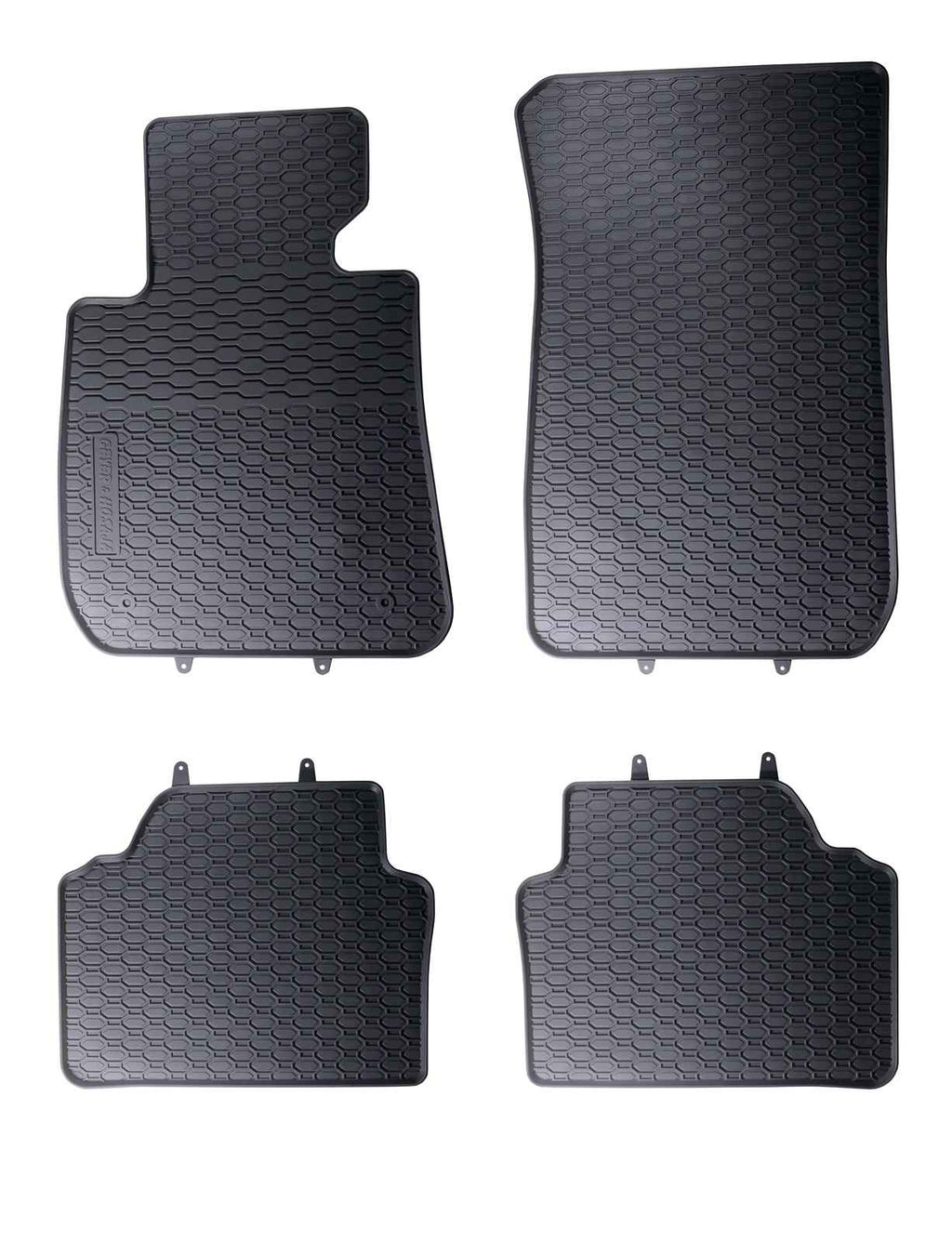 Alfombrillas de goma BMW Serie 3 E90 / E91 (2004-2013) - Juego 4 Piezas