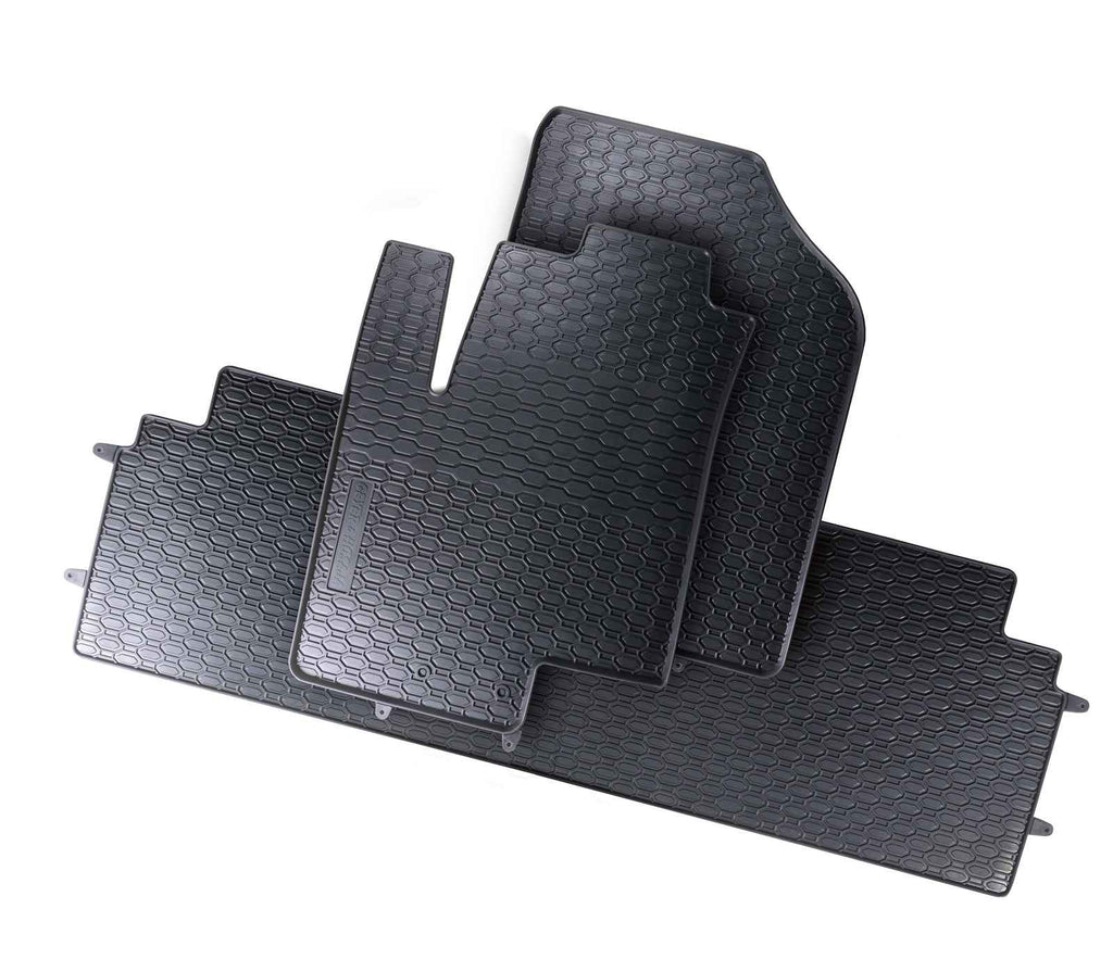 Alfombrillas de goma Kia Venga (2009-2019) - fila Trasera Unida