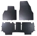 Alfombrillas de goma Renault Kangoo II (2008-2021) - 2ª fila Unida