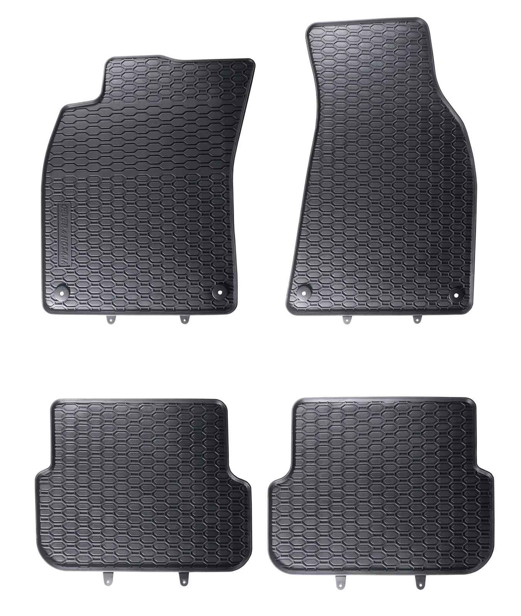 Alfombrillas de goma Audi A6 C6 (2004-2011) - Juego 4 Piezas