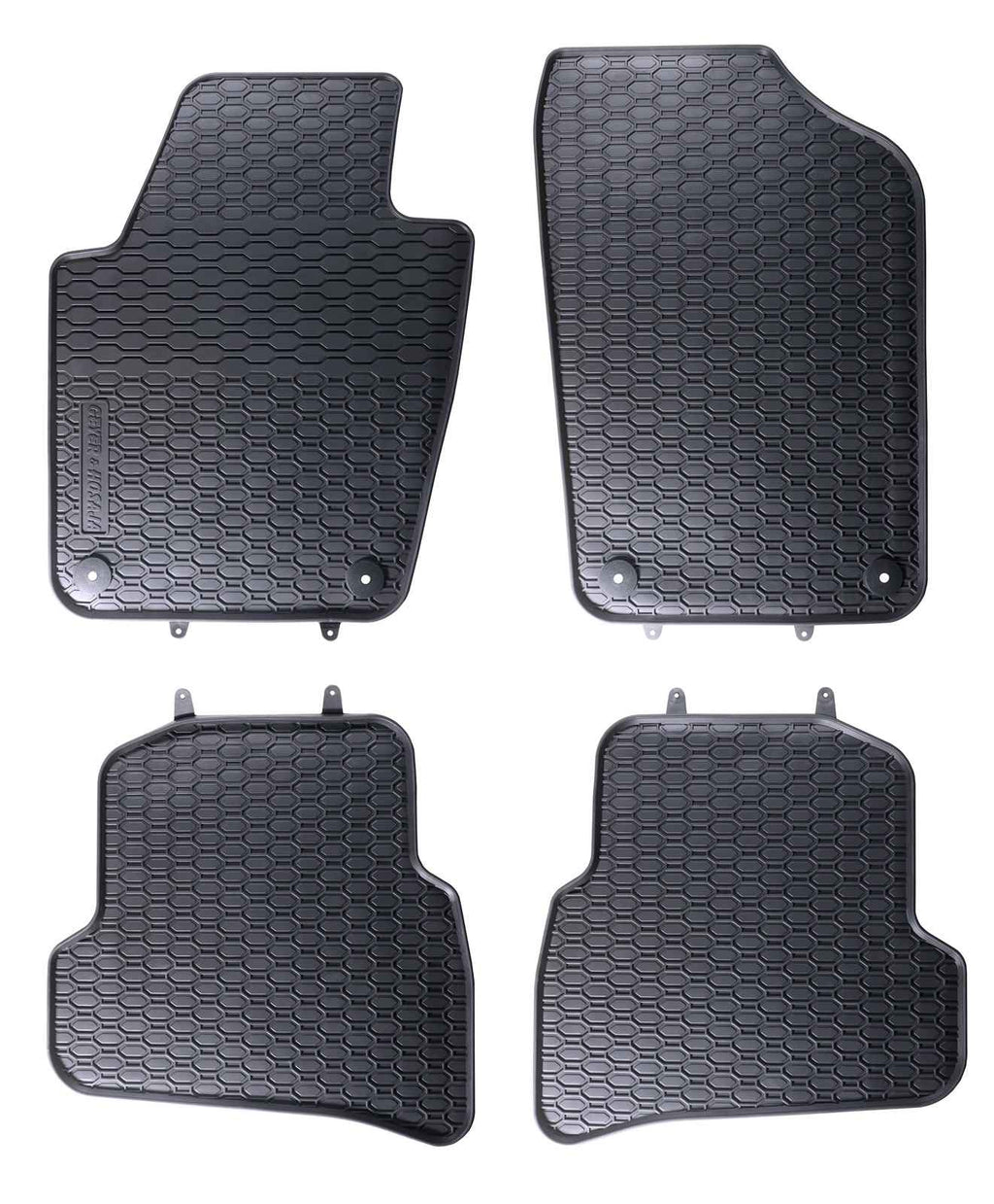 Alfombrillas de goma Seat Ibiza IV (2008-2017) - Juego 4 Piezas