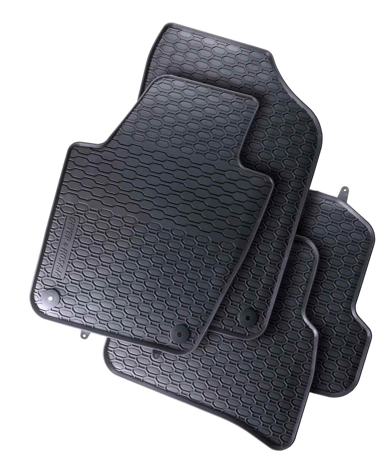 Alfombrillas de goma Volkswagen Polo V (2009-2017) - Juego 4 Piezas