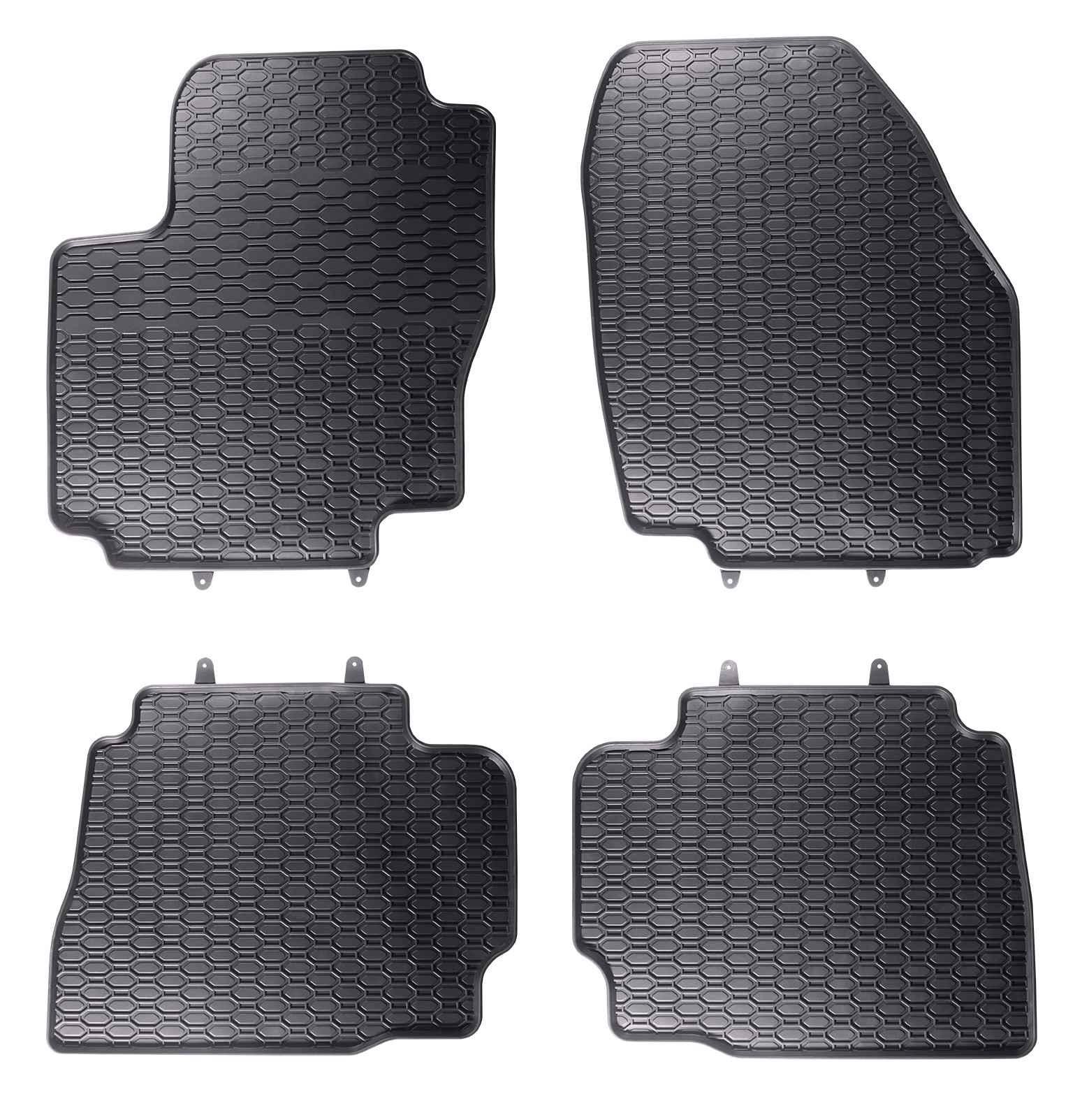 Alfombrillas de goma Ford Mondeo MK4 (2007-2014) - Juego 4 Piezas