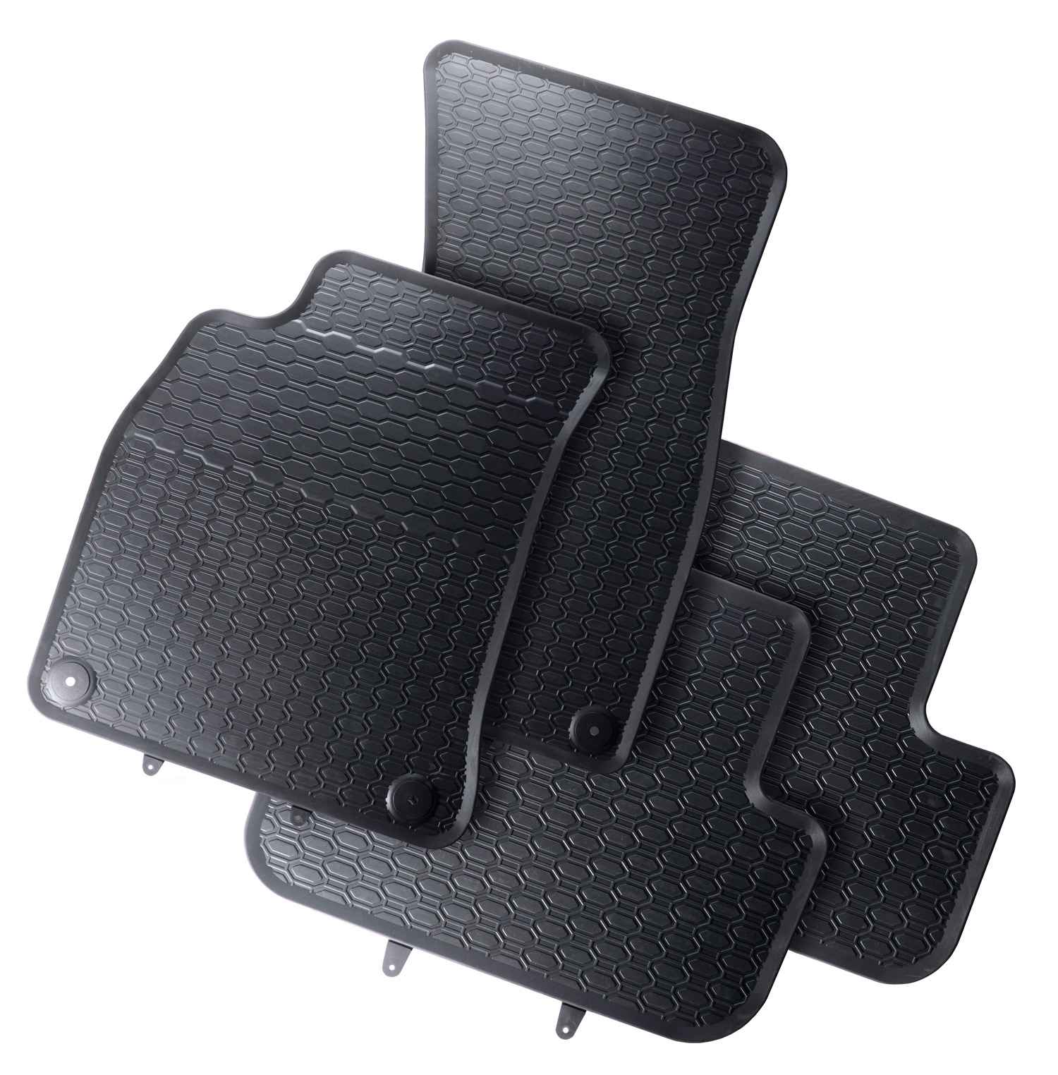 Alfombrillas de goma Audi A4 B8 (2007-2015) - Juego 4 Piezas