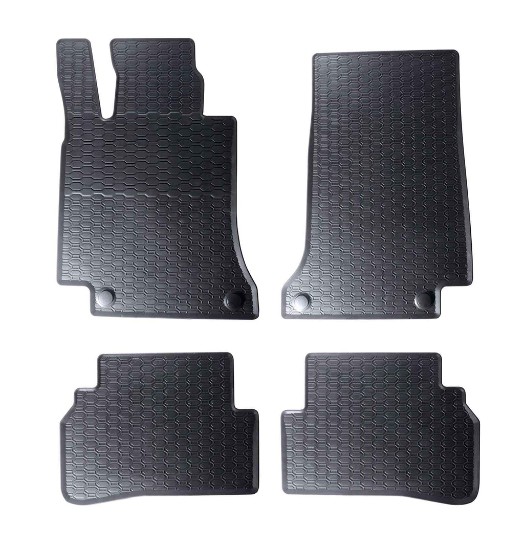 Alfombrillas de goma Mercedes Clase C W205 (2013-2021) - Juego 4 Piezas