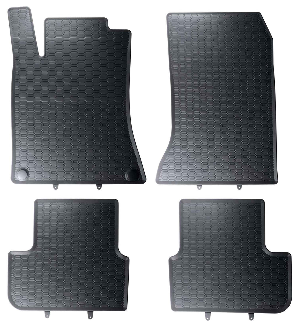 Alfombrillas de goma Mercedes Clase B W246 (2011-2018) - Juego 4 Piezas
