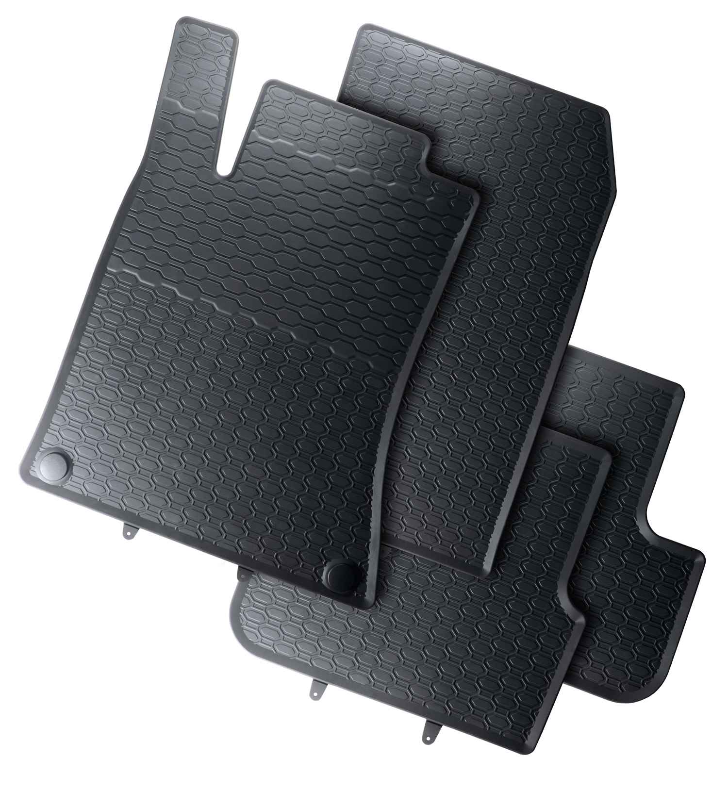 Alfombrillas de goma Mercedes GLA X156 (2013-2019) - Juego 4 Piezas