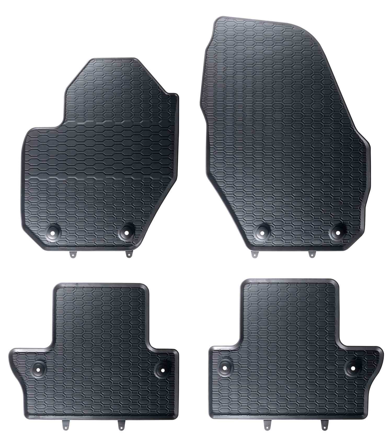 Alfombrillas de goma Volvo V60 I (2010-2018) - Juego 4 Piezas