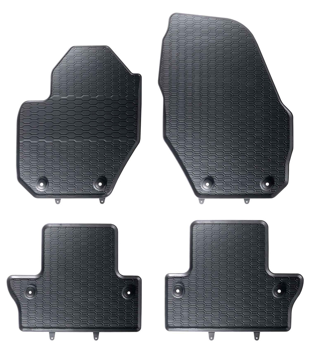 Alfombrillas de goma Volvo S60 II (2010-2019) - Juego 4 Piezas