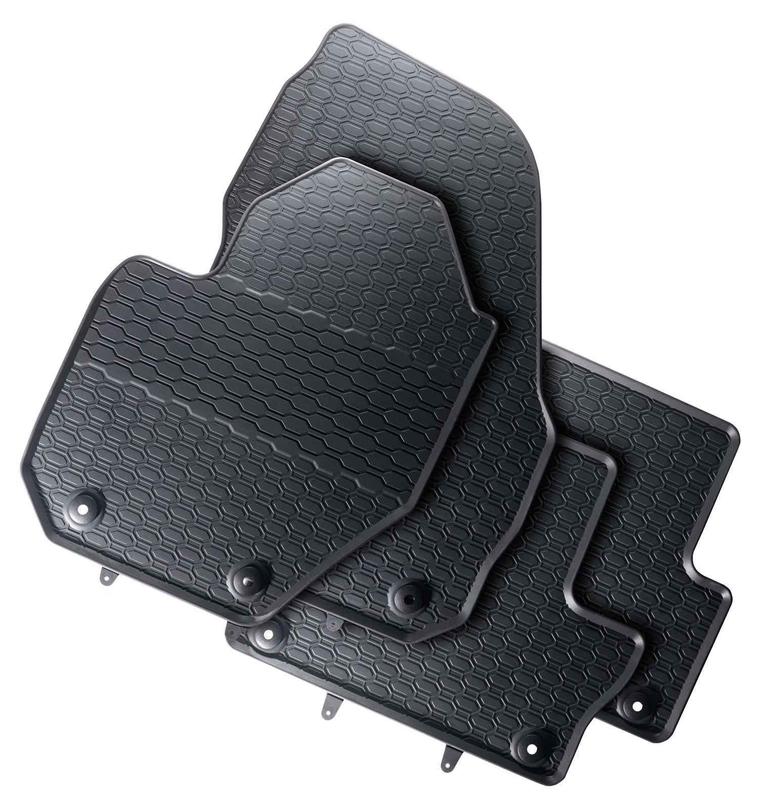 Alfombrillas de goma Volvo XC60 I (2008-2017) - Juego 4 Piezas