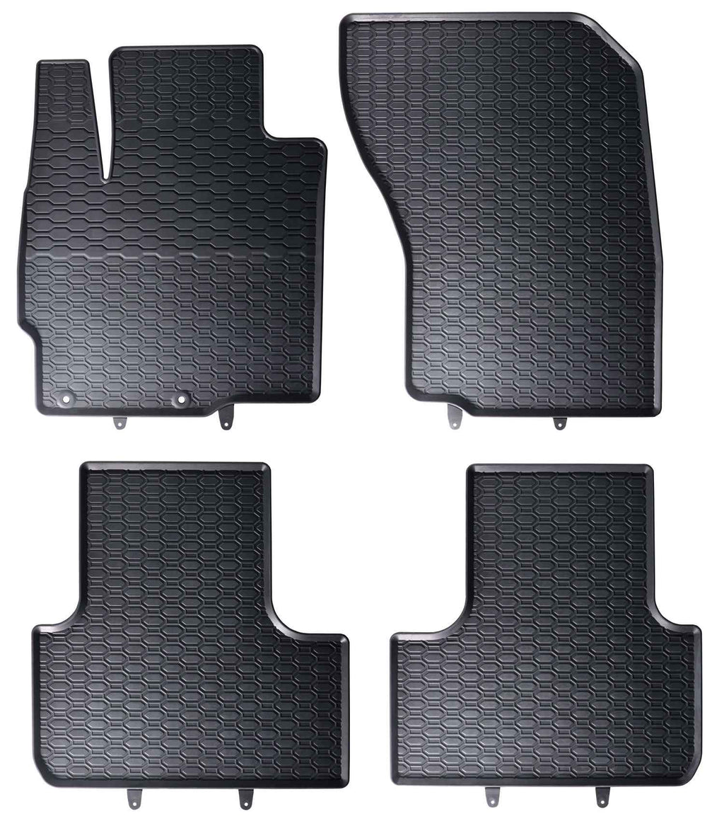 Alfombrillas de goma Citroën C-Crosser (2007-2012) - Juego 4 Piezas