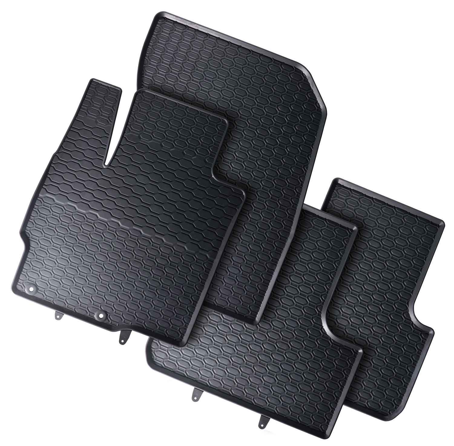 Alfombrillas de goma Citroën C-Crosser (2007-2012) - Juego 4 Piezas