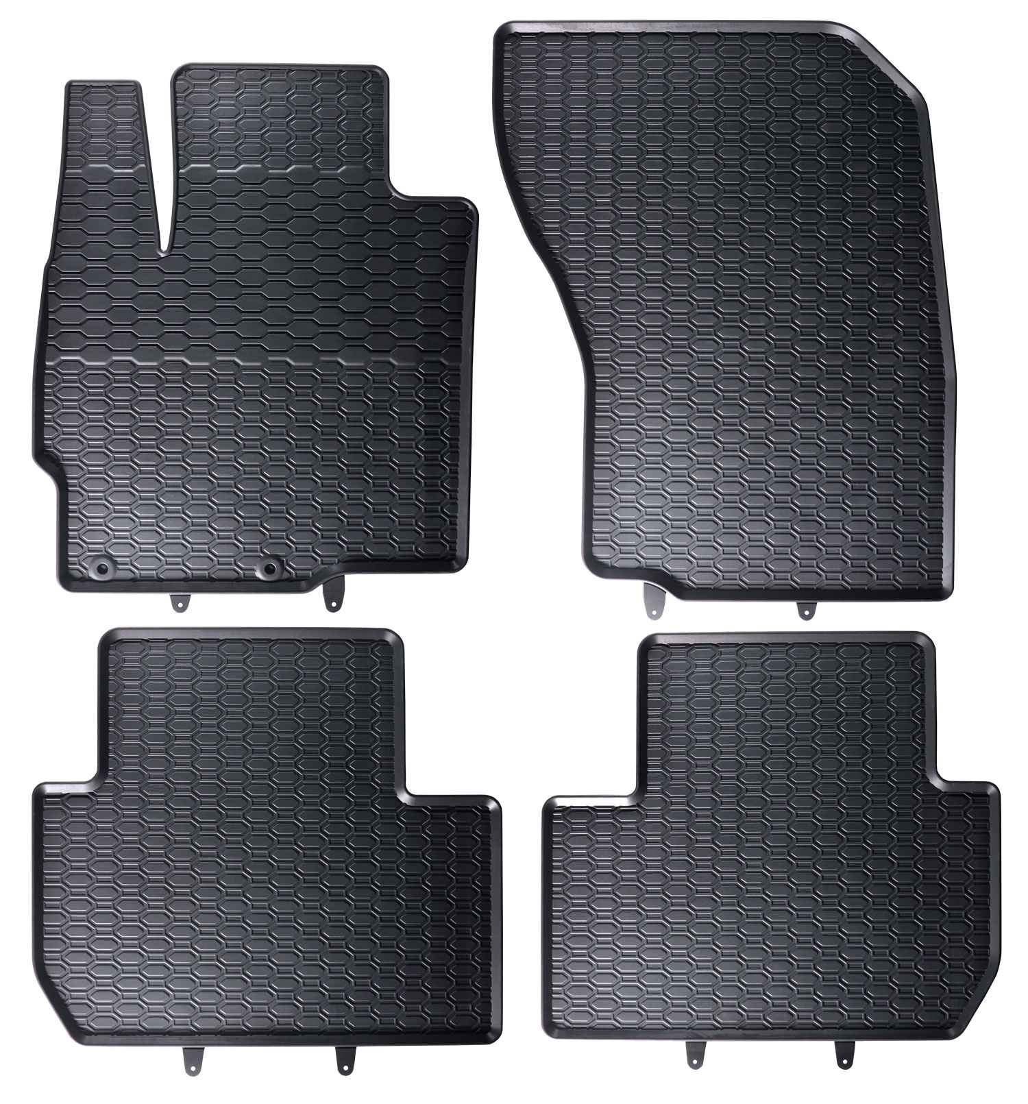 Alfombrillas de goma Mitsubishi ASX I (2010-2022) - Juego 4 Piezas