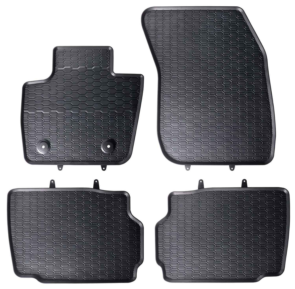 Alfombrillas de goma Ford Mondeo MK5 (2014-2022) - Juego 4 Piezas