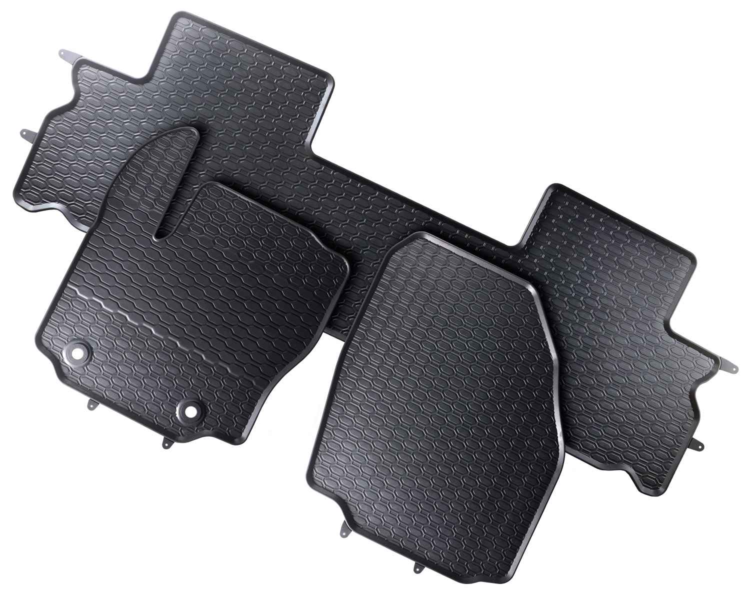 Alfombrillas de goma Ford Galaxy MK3 (2006-2015) 5 Plazas - 3era fila Unida