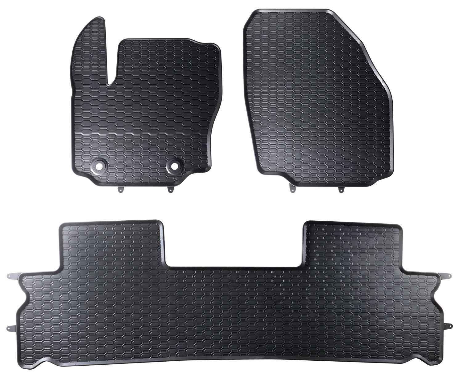 Alfombrillas de goma Ford S-Max I (2006-2015) - Juego 4 Piezas