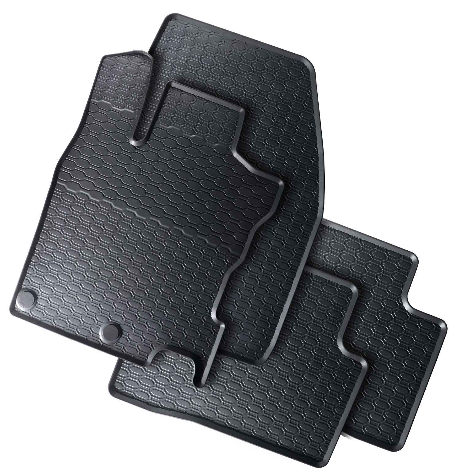 Alfombrillas de goma Nissan Qashqai II (2013-2021) - Juego 4 Piezas