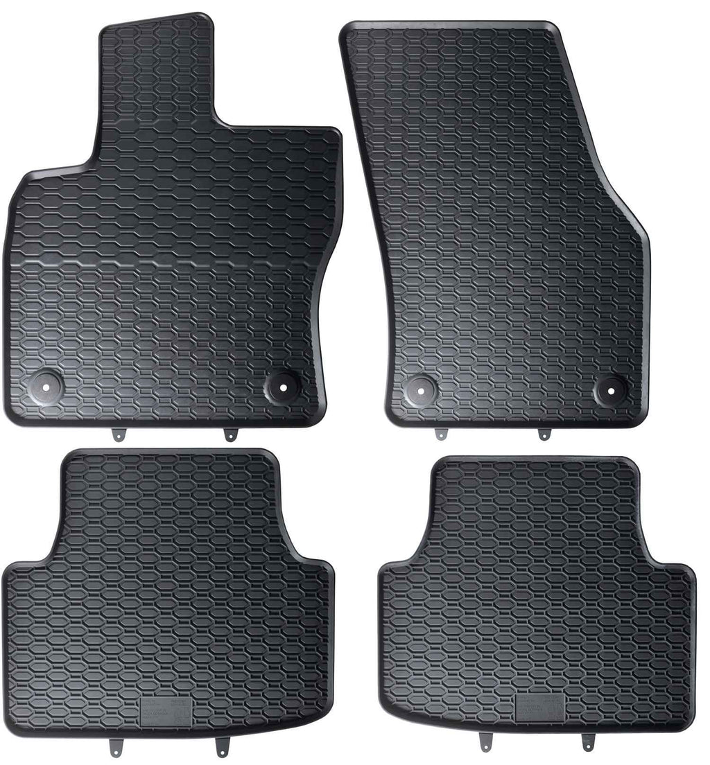 Alfombrillas de goma Volkswagen Tiguan II (2016-actualidad) - Juego 4 Piezas