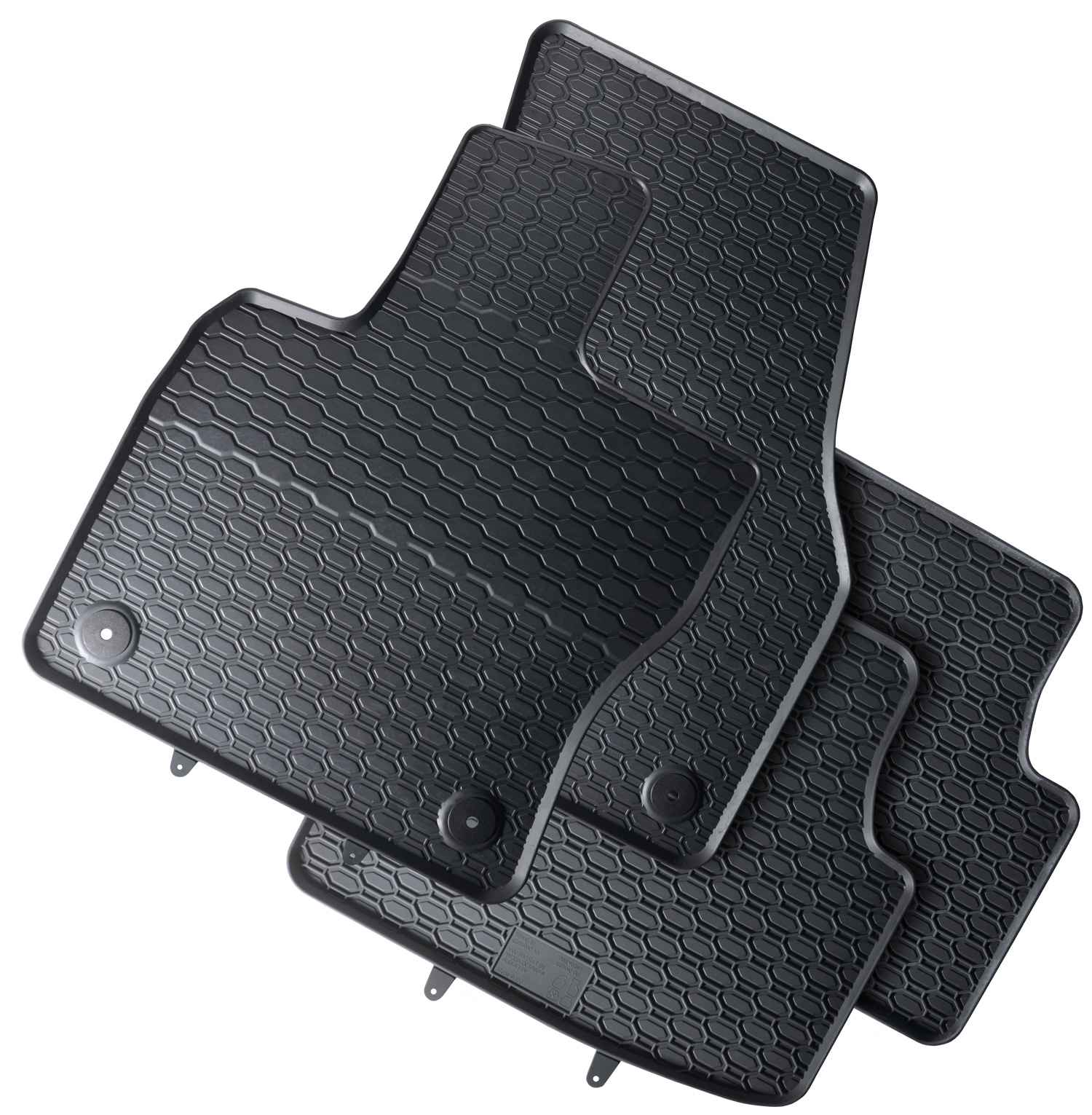 Alfombrillas de goma Volkswagen Tiguan II (2016-actualidad) - Juego 4 Piezas