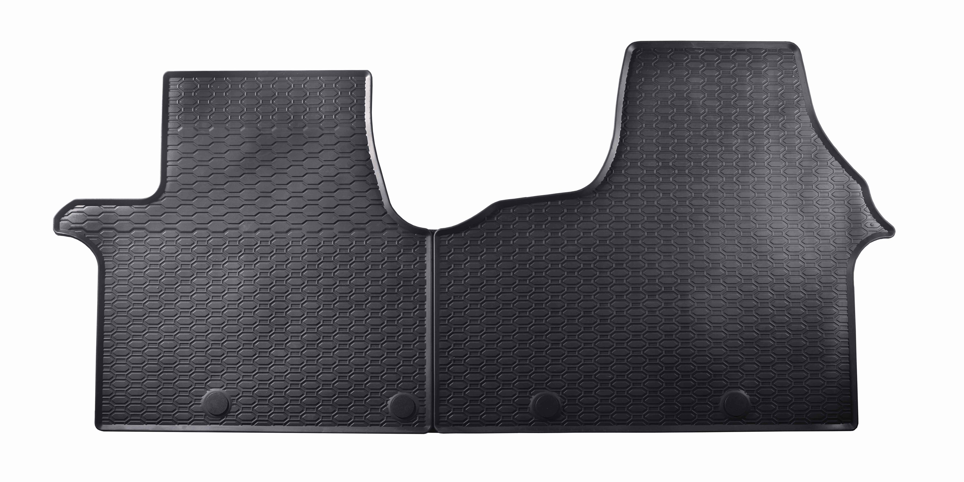 Alfombrillas de goma Renault Trafic III (2014-actualidad) - 1ª fila Delantera