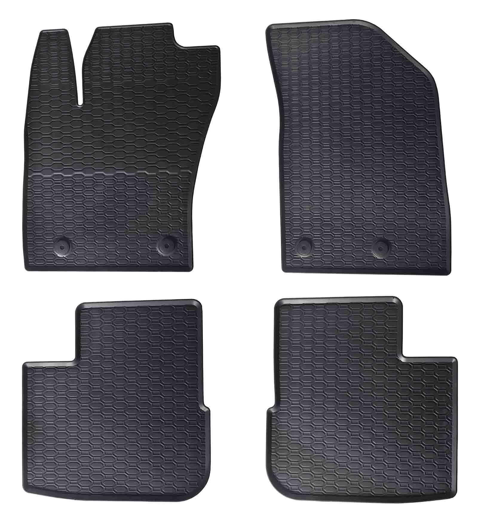 Alfombrillas de goma Fiat Tipo hatchback / kombi (2016-actualidad) - Juego 4 Piezas