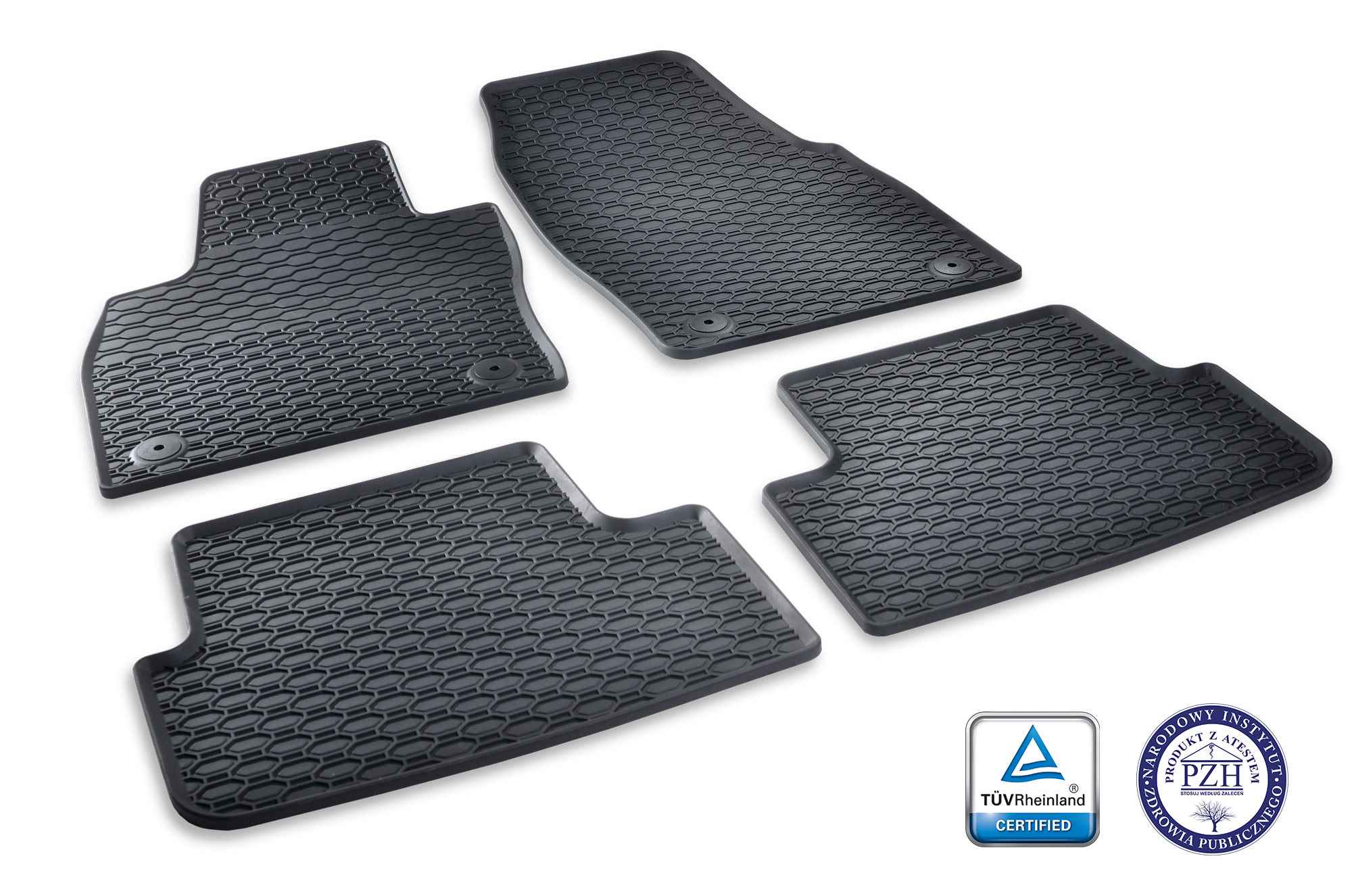Alfombrillas de goma Seat Ibiza V (2017-actualidad) - Juego 4 Piezas