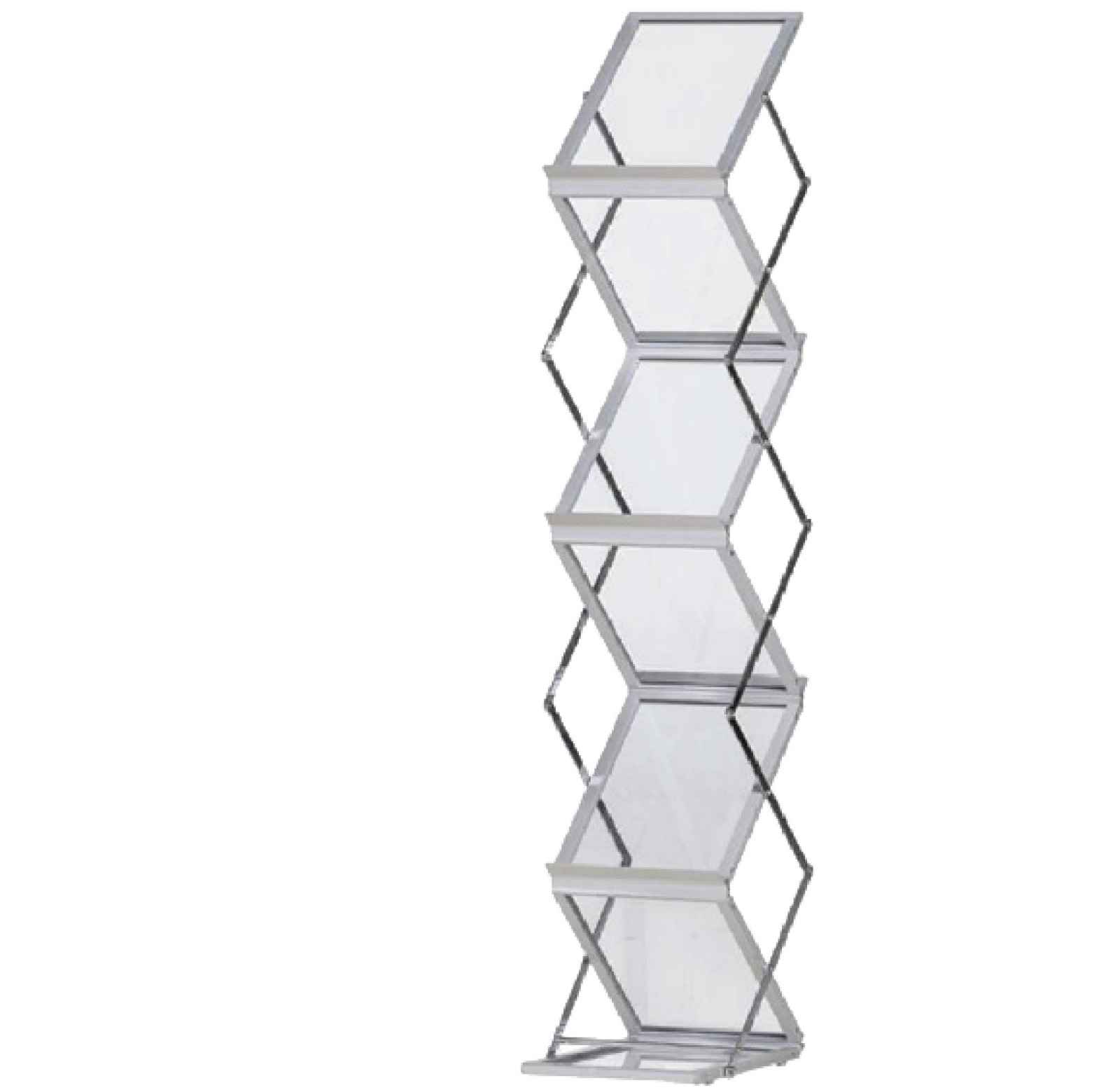 Portafolletos zigzag acrilico