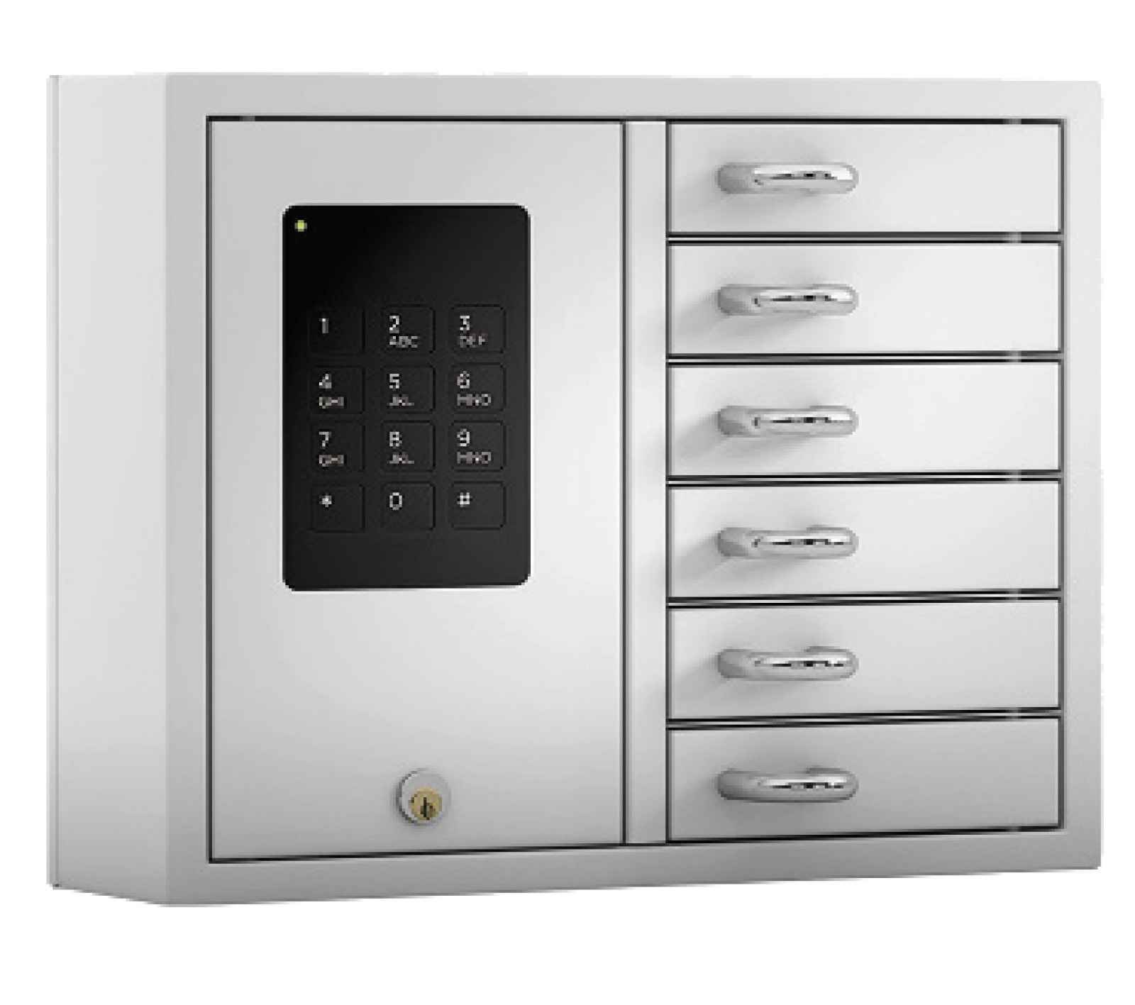 Caja para Entrega de Llaves con Pantalla Tactil